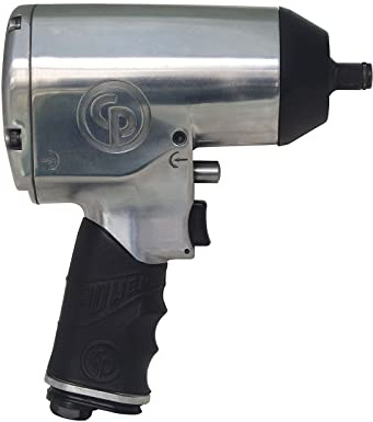 Chicago Pneumatic CP749 Air Impact Wrench (1/2 Inch), Air Impact Gun Industrial Repair & Assembly Tool, Pistol Handle, Twin Hammer, Max Torque Output 610 ft. lbf/827 Nm 6400 RPM