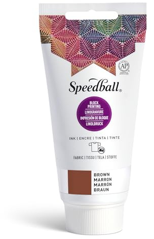 Speedball Art Products Company Stoff Tinte, braun, 2.5 FL oz