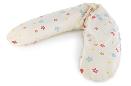 Theraline 52046102 Dodopillow inklusive Bezug, 170 cm, vogel beige