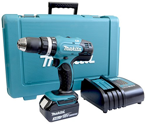 Makita DHP453SF 18 V Cordless Combi Drill - Green/Black