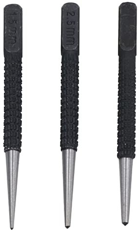 Pointeau/Dot 3pc marquage marquage Métal Bois Centre Scribe Nail TE249