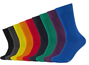 Camano Unisex diabetikerstrumpor 4-pack, Klassisk blå, 43 EU