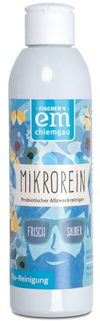 EM-Chiemgau Probiotischer Allzweckreiniger mit Effektiven Mikroorganismen, entfernt Schmutz & Dreck auf allen Oberflächen, Tier- und Hautfreundlich, Zitronengras-Duft, 200 ml ergeben 150 L