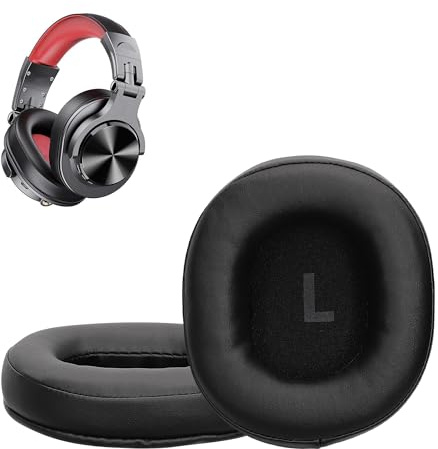 kwmobile 2X Ohr Polster für OneOdio A70 Ohrpolster - Ersatz Ohrpolster - Kopfhörer Ersatzteile - Kopfhörer Ersatzpolster für Over Ear Headphones