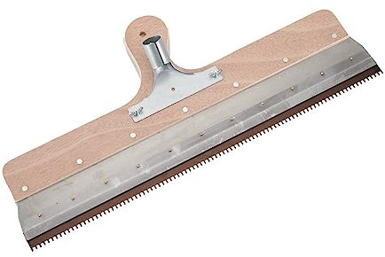 Lfhelper Spatola per superfici di grandi dimensioni, spatola di compensazione 560 mm, dentata con dispositivo a incastro, raschietto autolivellante per pavimenti in plastica