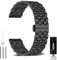 OTOPO Cinturino per orologio Garmin Instinct/Instinct 2, cinturino in metallo in acciaio inox, per Garmin Instinct Tactical/Esports/Solar/Tide
