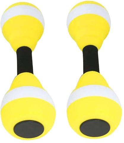Lot De 2 Haltères D'exercice Aquatique, EVA Piscine Exercice Aqua Fitness Haltères Pour Aquagym, Poids D'eau Rembourrés Doux Pour L'exercice En Piscine, L'aquagym, Renforcer Les