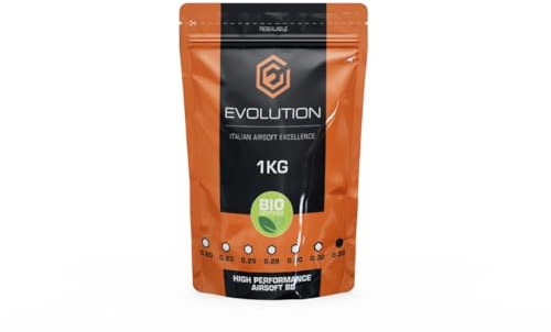EVOLUTION 0,35 HIGH PERFORMANCE BB BIO BUSTA 1KG BBEA35BIO-BOX PALLINI SOFTAIR 0.35 GRAMMI