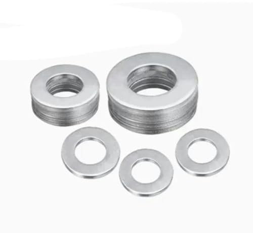 10–20 Stück M4 M5 M6 M7 M8 M9 M10 M11 bis M40 Dicke 2 mm Aluminium-Flachscheibe Dichtungskappe Becherdichtung Unterlegscheibenbeschläge-m12x18x2 20 Stück