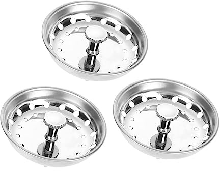 DOITOOL 3 Pièces Bouchons Pour Éviers De Cuisine Et Salle De Bain Bouchon De Vidange Anti-fuite Lot De De Drain