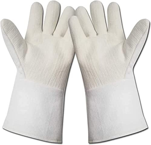 Guantes,guantes de soldadura, Guantes de soldadura resistentes al calor y al fuego, guantes de 34 cm, guantes industriales, guantes resistentes al calor y al fuego extremos, resistentes al calor y a l