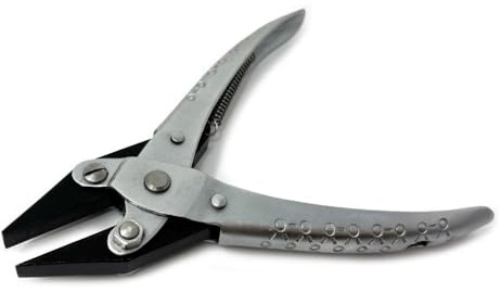 Maddisons of Durham Flat & Half Round Parallel Action Plier (140mm), Jewellery Making