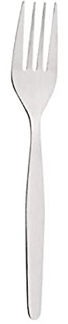 Olympia Kelso Children's Fork (Pack of 12), 145(L) mm, Silver, Children's Cutlery, High Polished 18/0 Stainless Steel, Sleek Polished Design, Commercial & Home Use, CB064