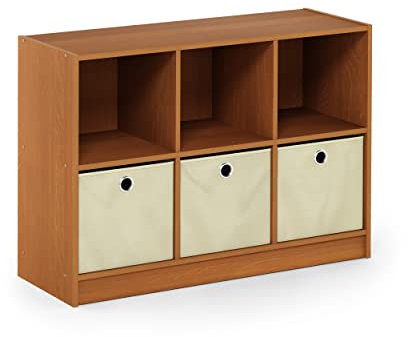 Furinno Librerie, Legno, Light Cherry, 6