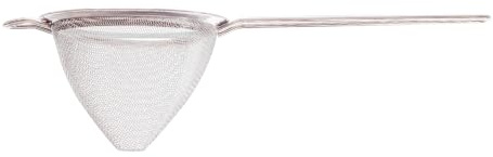 Cocktail Kingdom Coco Strainer, Ultra Premium Mesh Cocktail Cone Strainer, Stainless Steel