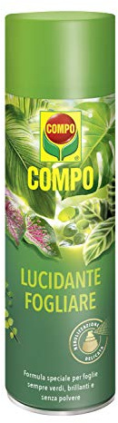 COMPO Lucidante Fogliare, Spray, Per Foglie Verdi, Lucide e Sane, 250 ml