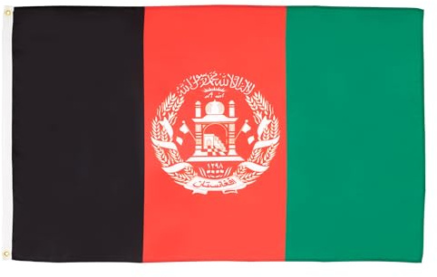 AZ FLAG Flagge Afghanistan 250x150 cm Afghanische Polyester 100D 2 Ösen