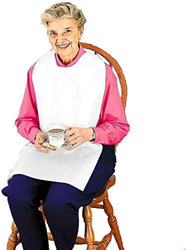 Rose HealthCare Disposable Bibs For Adults - 100 count
