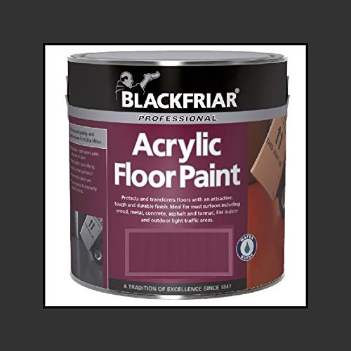 Blackfriar Acrylic Floor Paint Black 1L