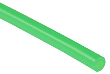 sourcing map Silikon-Schlauch, 2 mm Innendurchmesser x 4 mm Außendurchmesser, 2 m, Silikon-Gummi-Schlauch, Luftschlauch, Wasserschlauch für Pumpe, grün