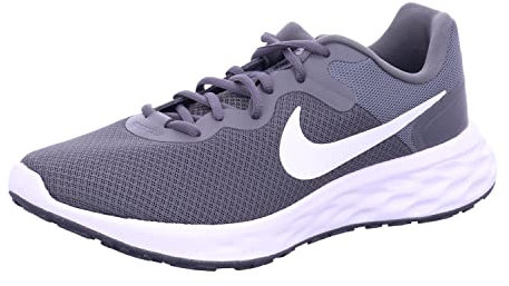 Nike Revolution 6 Straßenlaufschuh für Herren, Iron Grey/White-Smoke Grey-Black, DC3728-004, 38.5 EU (6 US)