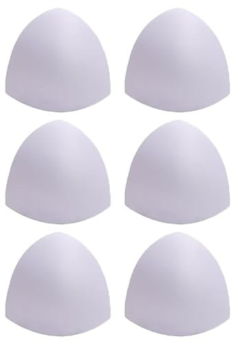 Fillet Bra Inserts,Women's Push Up Triangle Removable Pads Fillers Comfortable Breathable Boost Sports Cups Insert for Sew Bikini Top Swimsuit Women Girls Bra Any Cup Cover One Size