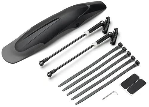 Guardabarros Mtb Guardabarros for bicicleta de montaña, guardabarros for bicicleta, liberación rápida, rueda delantera y trasera de 26 a 29 pulgadas, guardabarros for bicicleta de montaña Guardabarros