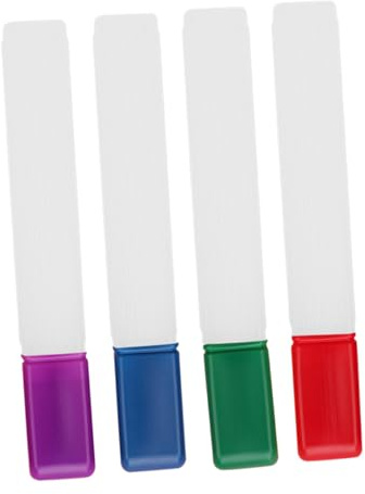HOMSFOU 4pezzi Tubo Porta Ferri da Maglia in Plastica Trasparente Organizer per Ferri Lunghi Scatola per Maglieria Contenitore per Aghi da Cucito Portabottiglie per Uncinetto