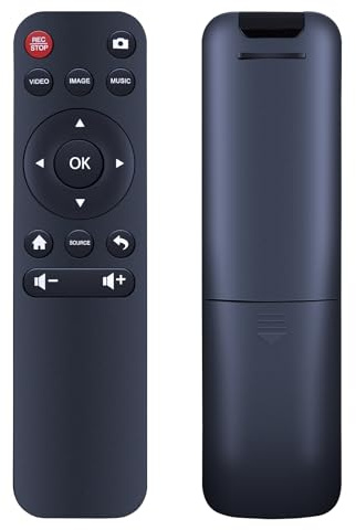 TCNOUMT Nuovo telecomando di ricambio compatibile con Portta VHS to Digital Converter, Video VHS Digitalizzazione Recorder CHR202 CHR101