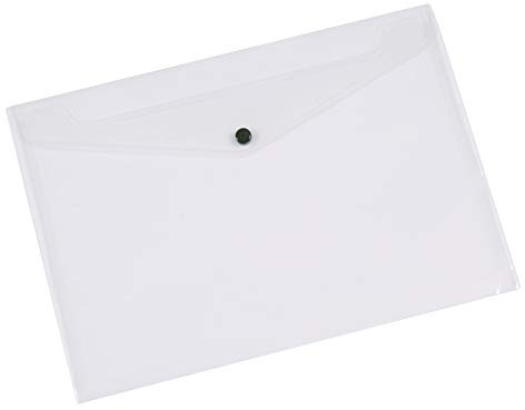 Q Connect Dokumentenmappe A5 Plastik durchsichtig