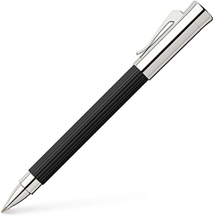 Graf von Faber-Castell 141570 - Tintenroller Tamitio Schwarz, mit schnell-trocknender Tinte, 1 Stück