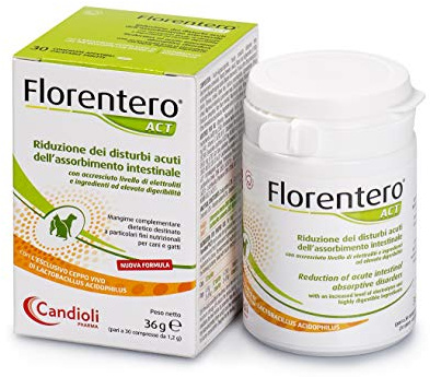 Florentero 30 Cpr, Integratore per Cani e Gatti, Candioli Farmaceutici