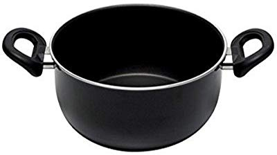 Ballarini Firenze Casseruola 2 Manici, Cortan, Nero, Diametro 30 cm