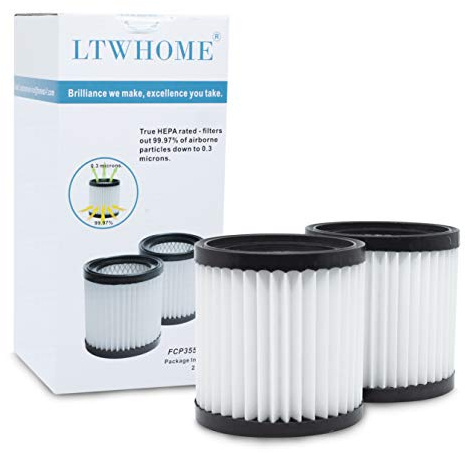 LTWHOME Sostituzione Ash Vacuum HEPA Adatto per Hearth Country Ash Vacuum FCP3552816 Parte 411 (confezione da 2)