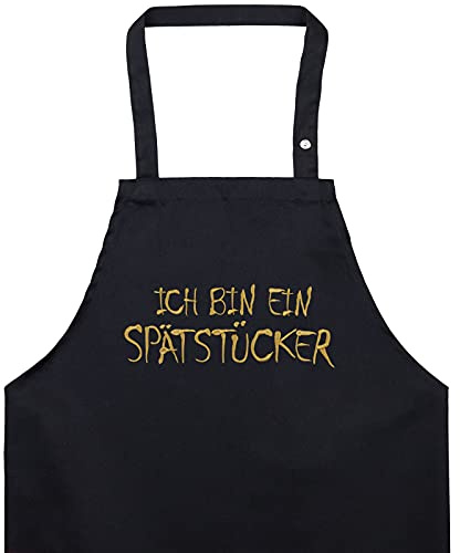 EXPRESS-STICKEREI Schürze kochen Mama/Oma - bestickte Kochschürze verstellbar mit Tasche mit tollem Design Backschürze für Frauen Schürze Damen Küchen-Schürze Muttertag Geschenk Mutter/Ehefrau