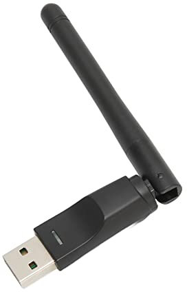 Dpofirs USB WiFi Adapter 300Mbps, USB 2.0 WiFi Dongle 802.11b G N Wireless Netzwerk Adapter mit 2dBi High Gain Antenne für Windows CE Windows 2000 XP Vista Win7 8 10