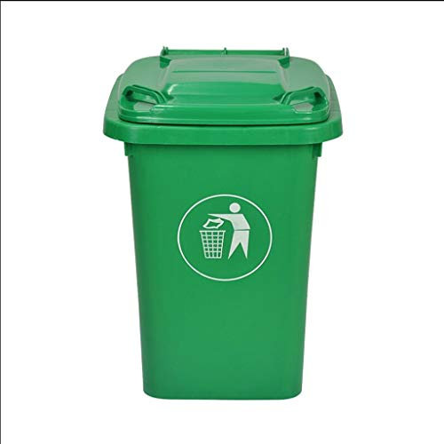SUNESA Cubo de Basura Bote de Basura al Aire Libre Industrial con Tapa Bote de Basura de Gran Capacidad Bote de Basura Cubo para Cocina/Bote Basura (Size : 50L)