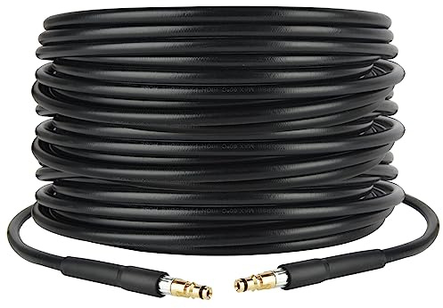 Pressure Washer Hose, 10m/32.8ft Power Washer Hose Replacement for Karcher K2 K3 K4 K5 K6 K7 Garden Extension Hose Spare Parts Accessories