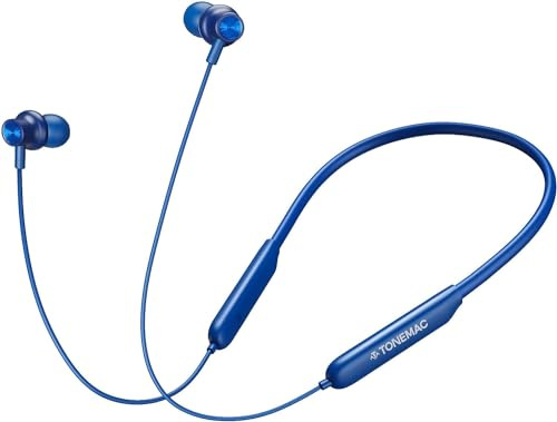 TONEMAC N8 In-Ear Kopfhörer Bluetooth, Bluetooth Earbuds mit ENC Mikrofon, Sport (Blau)