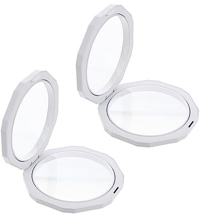 BESPORTBLE 2 Stück Transparente Pe Folien Schmuck Displaybox Mit 3D-schweberahmen Flexibler Schmuckständer Für Münzen Medaillen Sammlerstücke Weiß Staubdicht Privat Geschäft