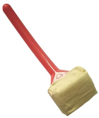 Cepillo para parrilla de barbacoa, limpiador de parrilla de barbacoa sin cerdas, limpiador de mano de tela ignífuga para el hogar, cocina, camping al aire libre