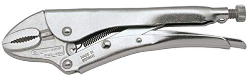 Gripzange - 500-250 mm Backen halbrund, mit Drahtschneider