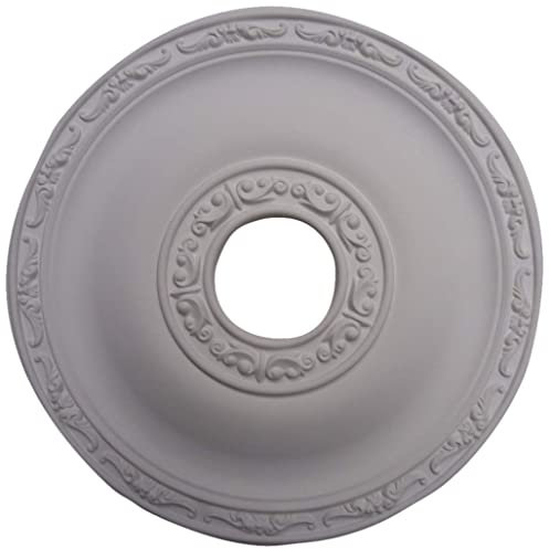 Ceiling Rose Strong Lightweight Resin - 405mm - 'July'