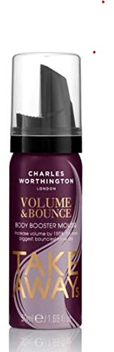 Charles Worthington Volume & Bounce Body Booster Mousse (50ML HANDBAG SIZE)