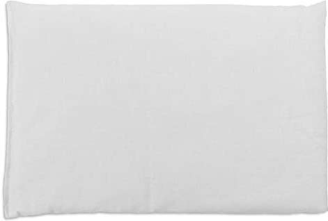 Coussin aux pépins de raisins - blanc - 30x20cm - Coussin thermique - Coussin aux graines - Bouillotte sèche - Compresse froide -