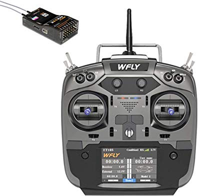 WFLY RC Radio 2021 ET16s Hall Gimbals 2.4G 16CH Multi-Protocol TBS CRSF Transmetteur pour RC Drone-Mode 2 radiomaster TX16S pour RC Drone FPV Hélicoptère Planeur Avion Multicopter Mode 2