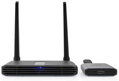 Nedis Transmetteur sans Fil HDMI | Wi-FI | 2400-5000 MHz | 30.0 m (Ligne de Mire) | Résolution maximale: Full HD 1080p | 1.65