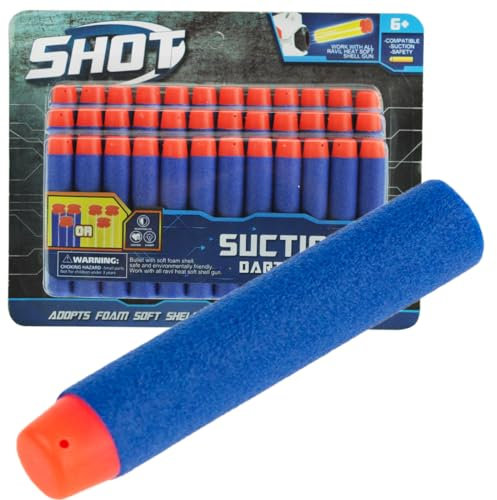 NERF Pfeile für Blaster - 36er Set Hochwertige Schaumstoffpfeile Schaumstoffmunition, Spielzeugwaffenmunition, Spielzeugwaffenzubehör für Kinder, Jungen und Mädchen