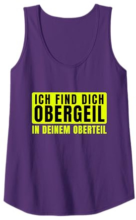 Oberteil Obergeil Glück Isi Eggers Marc Filmriss Mallorca Tank Top