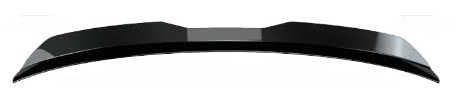 USJEKZI66 Auto Heckspoiler für Opel Adam 2012-2019, Kofferraumspoiler Dachspoiler Flügel Lippe Tuning Styling Zubehör,Bright Black